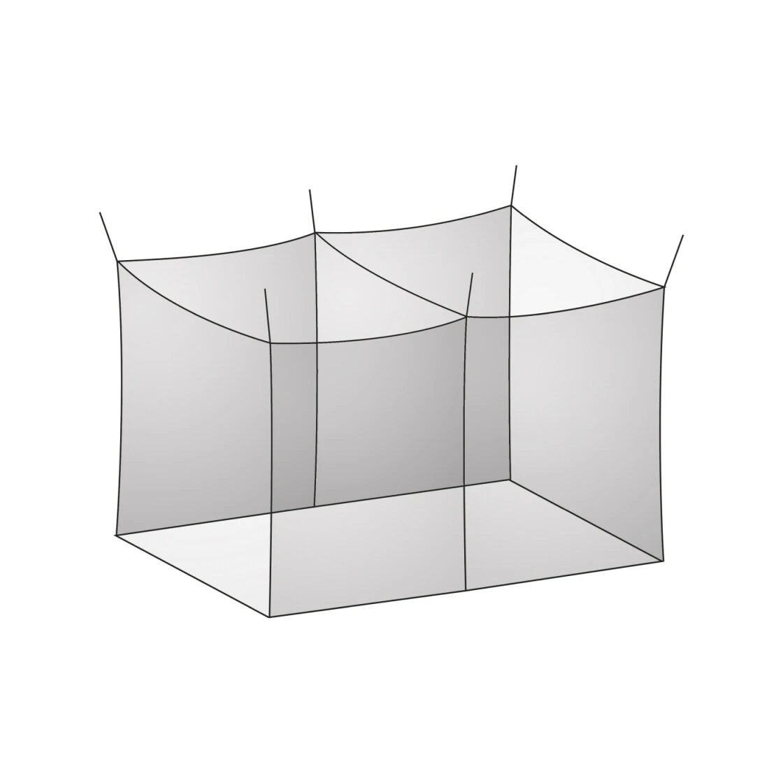 Basic Nature Moskitonetz 'Klassik' Solo, Mesh 225 3 Basic Nature Moskitonetz 'Klassik' Solo, Mesh 225