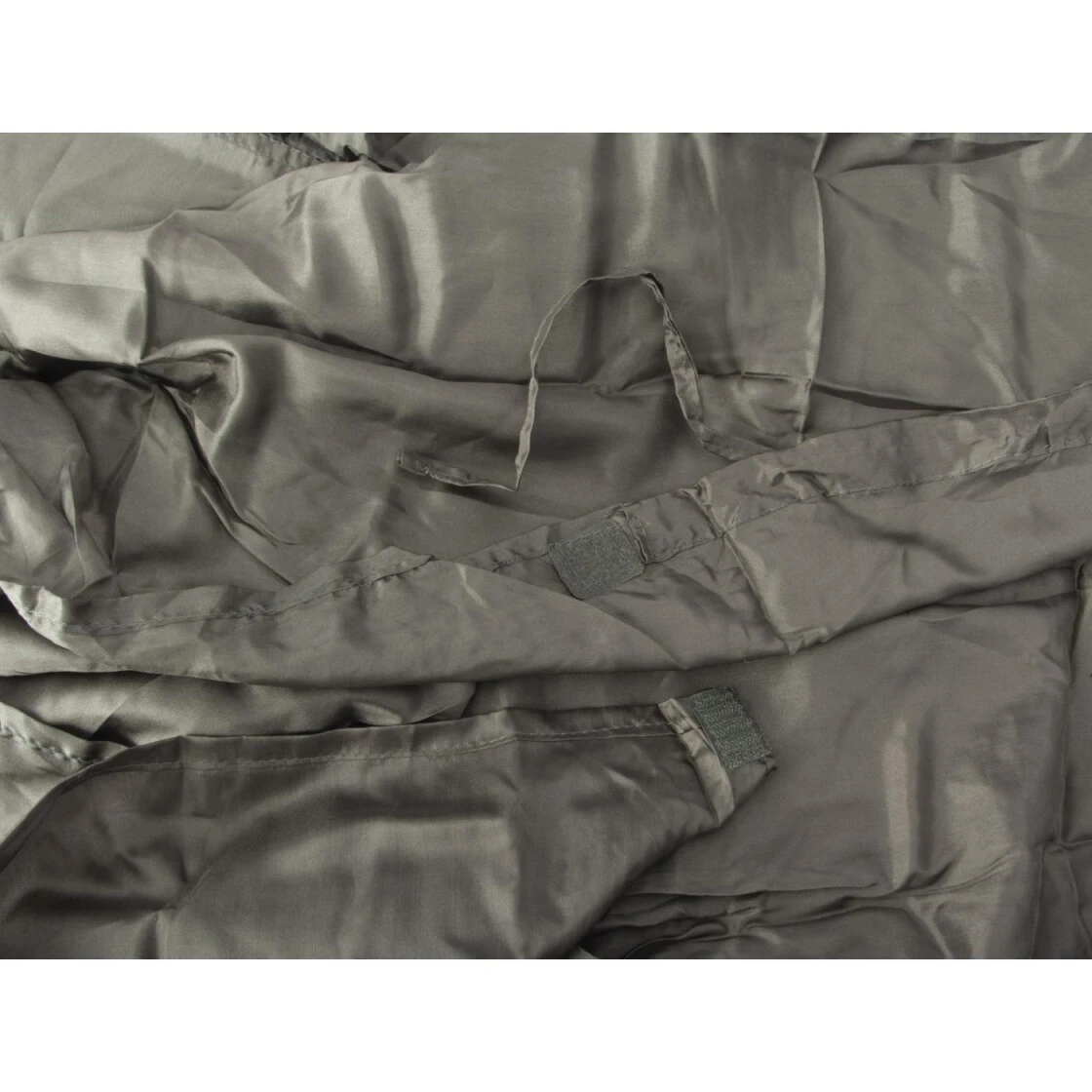 Basic Nature Seideninlett, Deckenform, Anthrazit 3 Basic Nature Seideninlett, Deckenform, Anthrazit