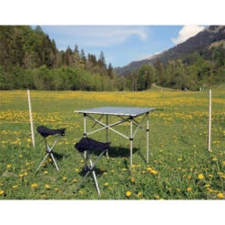 BasicNature Dreibeinhocker 'Travelchair' Sandwich Aluminium / Stahl -Freiluft Verkäufe basicnature dreibeinhocker travelchair sandwich aluminium stahl3