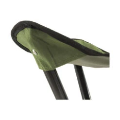 BasicNature Dreibeinhocker 'Travelchair' Stahl Grün