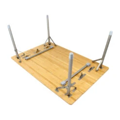 BasicNature Falttisch 'Bambus', 100 X 65 Cm