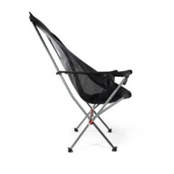 BasicNature Travelchair Ultralight 'Relax', Schwarz