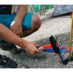 BasicNature Zelthering 'Y-Stake' 18 Cm Blau 8 Stück