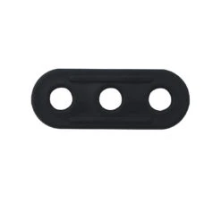 BasicNature Zeltleinenspanner Schwarz 38 X 13 X 2,5mm 10 Stück