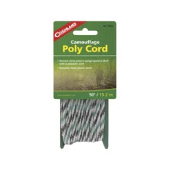 Coghlans Polypropylen Seil, 15 M, Camouflage