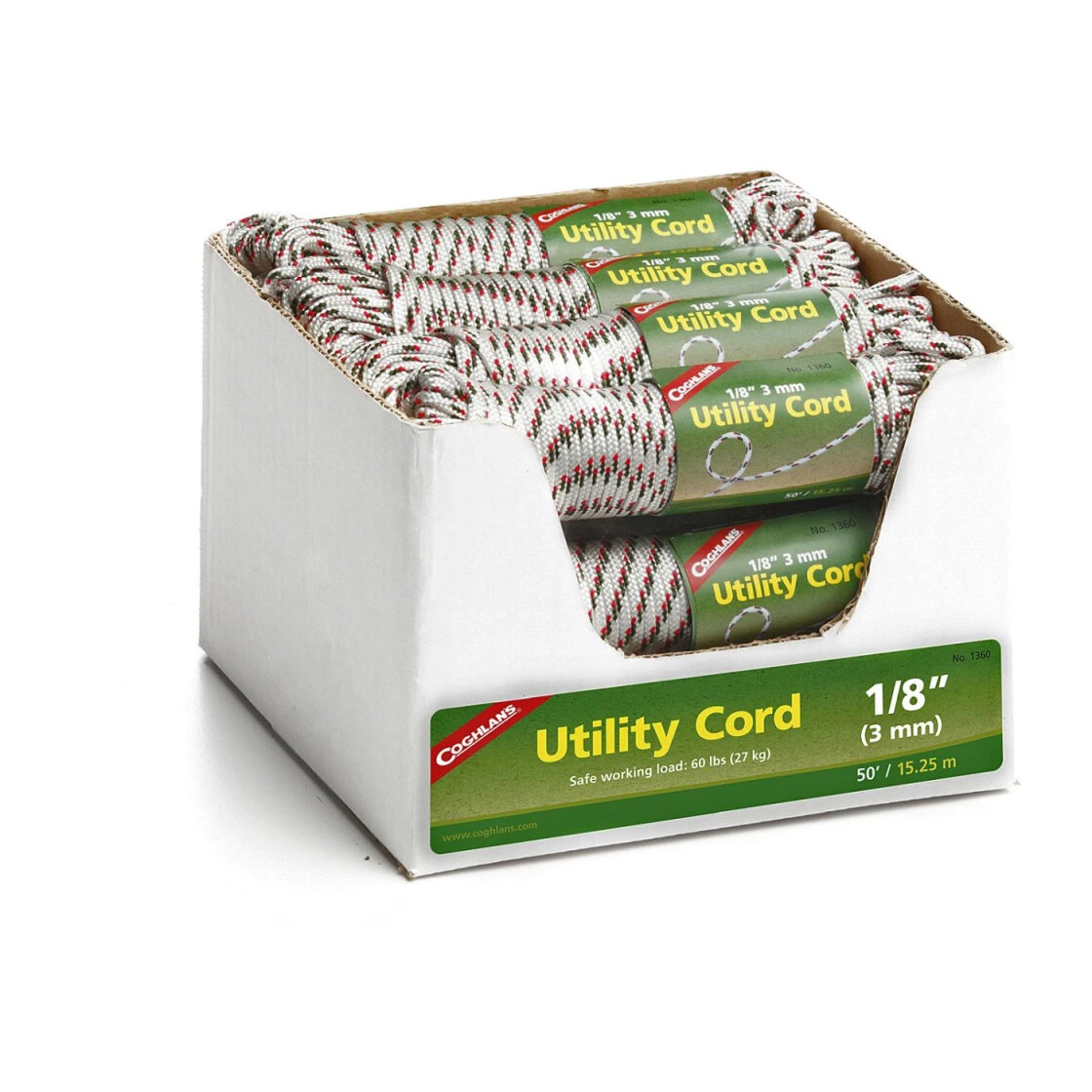 Coghlans 'Utility' Seil 15 M X 3 Mm 3 Coghlans 'Utility' Seil 15 M X 3 Mm