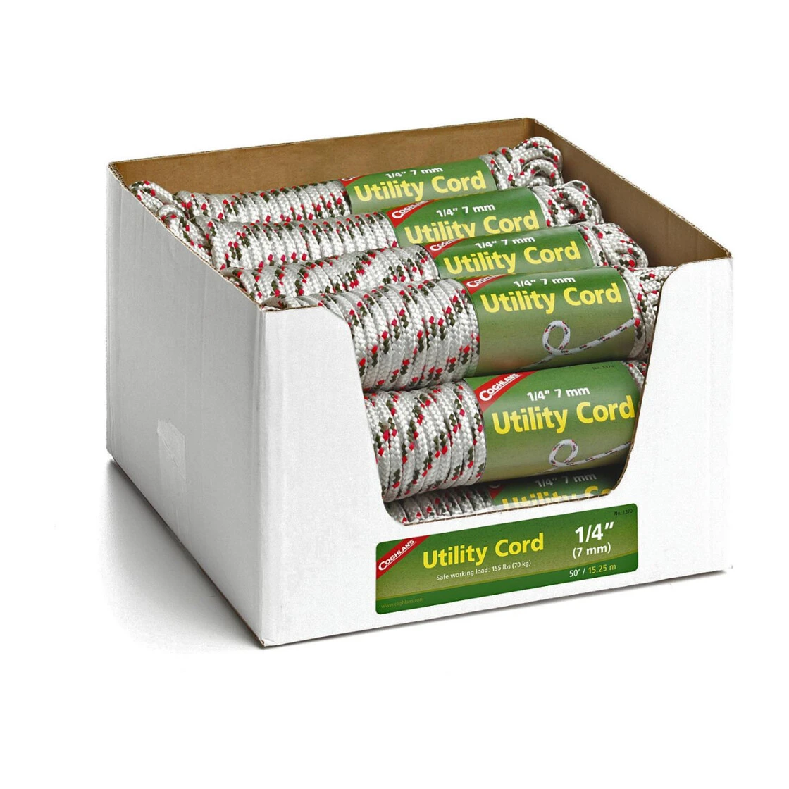 Coghlans 'Utility' Seil 15 M X 7 Mm 3 Coghlans 'Utility' Seil 15 M X 7 Mm