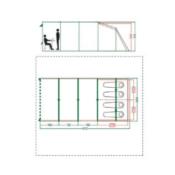 Coleman Zelt 'Castle Pines L' 4 Personen -Freiluft Verkäufe coleman zelt castle pines l 4 personen3