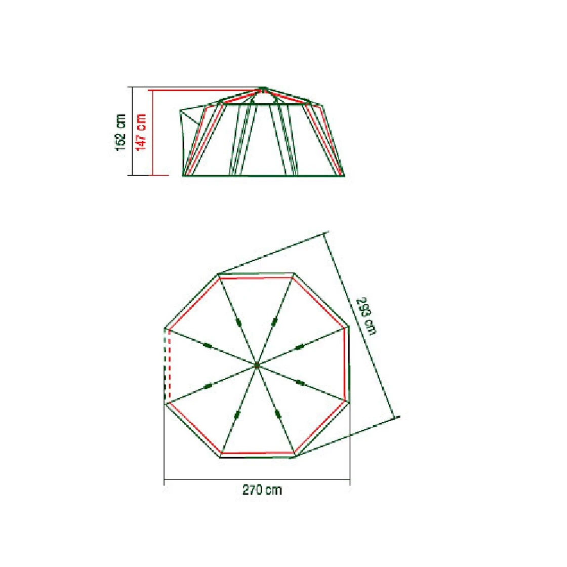 Coleman Zelt 'OctaGo' 3 Personen 3 Coleman Zelt 'OctaGo' 3 Personen