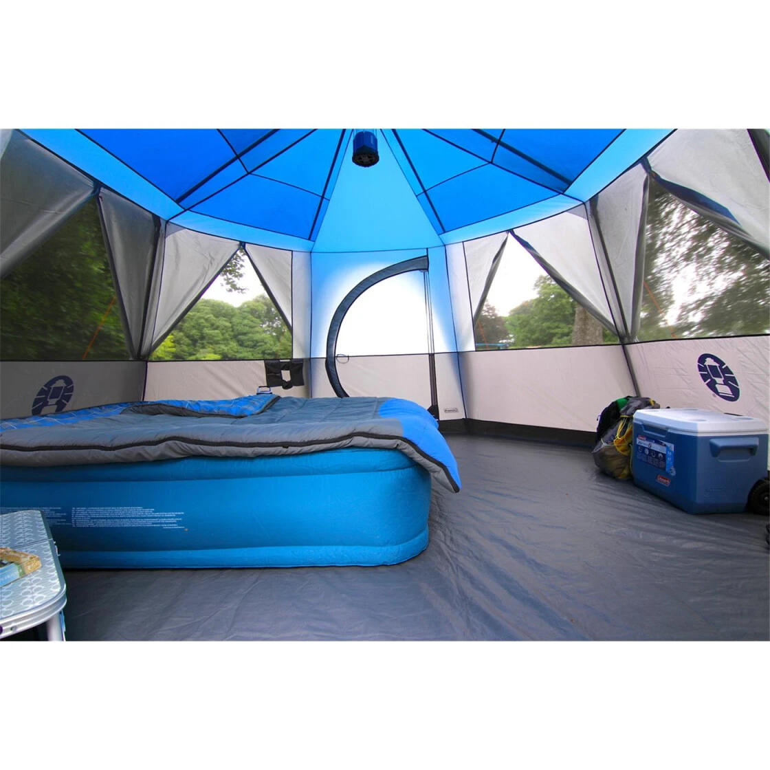 Coleman Zelt 'Octagon Blue-Lime' 8 Personen 8 Coleman Zelt 'Octagon Blue-Lime' 8 Personen – Bild 6
