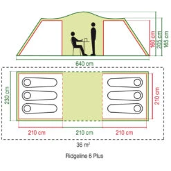 Coleman Zelt 'Ridgeline 6 Plus', 6 Personen 10 Coleman Zelt 'Ridgeline 6 Plus', 6 Personen -Freiluft Verkäufe coleman zelt ridgeline 6 plus 6 personen3