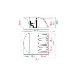 Coleman Zelt 'Rocky Mountain Plus BlackOut' 5 Personen -Freiluft Verkäufe coleman zelt rocky mountain plus blackout 5 personen4