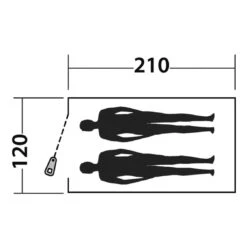 EasyCamp Pop-Up-Zelt,2 Personen Grün 'Fireball 200' -Freiluft Verkäufe easycamp pop up zelt2 personen gruen fireball 2008