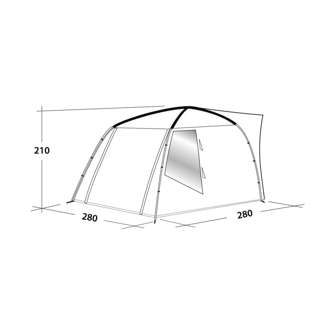 EasyCamp Zelt 'Fairfields' 5 EasyCamp Zelt 'Fairfields' – Bild 3