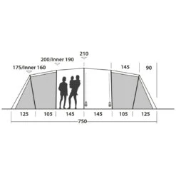 EasyCamp Zelt 'Huntsville Twin 800',8 Personen 15 EasyCamp Zelt 'Huntsville Twin 800',8 Personen -Freiluft Verkäufe easycamp zelt huntsville twin 8008 personen9