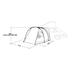 EasyCamp Zelt Shamrock Bus-Vorzelt -Freiluft Verkäufe easycamp zelt shamrock bus vorzelt3