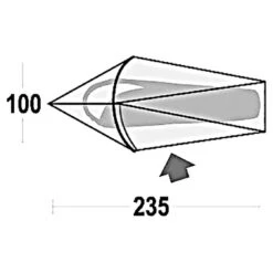Ferrino Zelt 'Sintesi', Oliv, 1 Person -Freiluft Verkäufe ferrino zelt sintesi oliv 1 person4