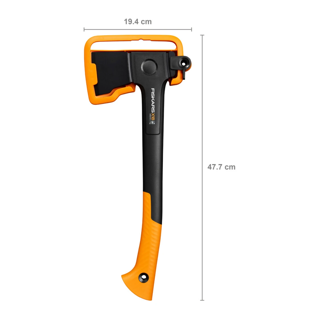 Fiskars Universalaxt 'X-Series', X18 - S-Klinge 7 Fiskars Universalaxt 'X-Series', X18 - S-Klinge – Bild 5