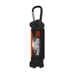GearAid 'Paracord 550' 9 M Schwarz Reflektierend