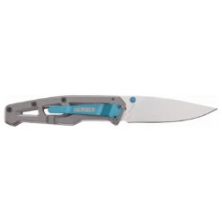 Gerber Messer 'Paralite', Silber / Blau -Freiluft Verkäufe gerber messer paralite silber blau3