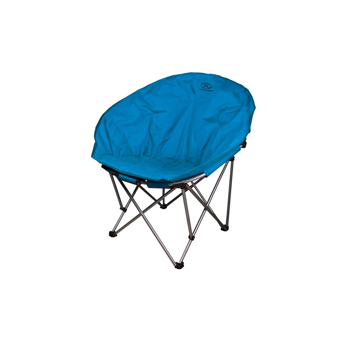 Highlander Faltstuhl 'Moon' Blau 3 Highlander Faltstuhl 'Moon' Blau