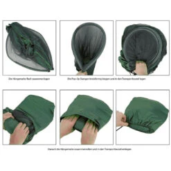 Origin Outdoors Hängematte 'Pop-Up Moskitonetz' Dunkelgrün