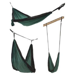 Origin Outdoors Hängematte 'Swing-Sit-Relax' Dunkelgrün -Freiluft Verkäufe origin outdoors haengematte swing sit relax dunkelgruen7