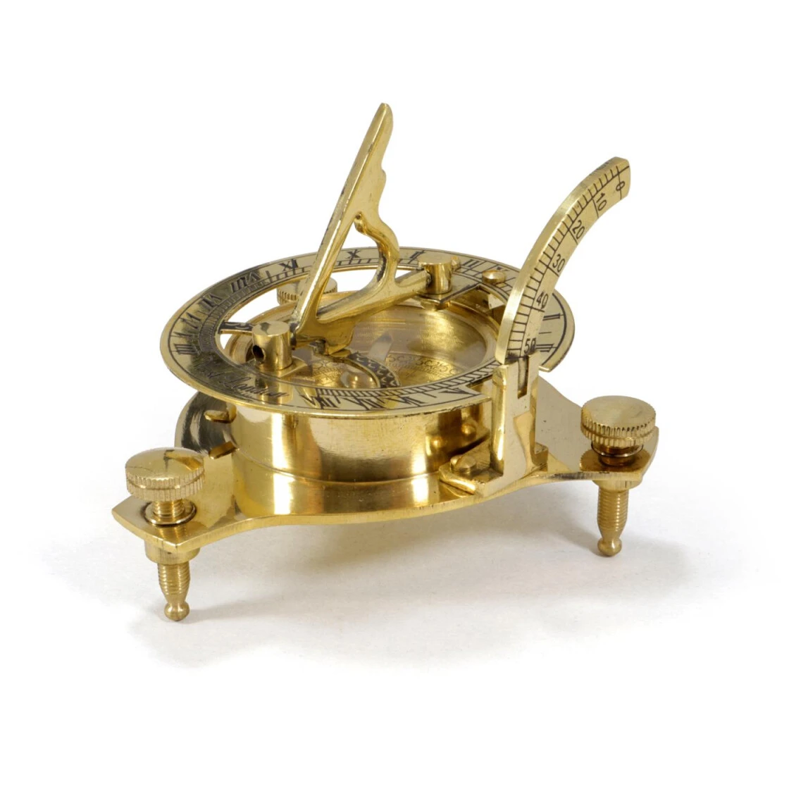 Origin Outdoors Klassischer Kompass 'Sonnenuhr', Messing 5 Origin Outdoors Klassischer Kompass 'Sonnenuhr', Messing – Bild 3