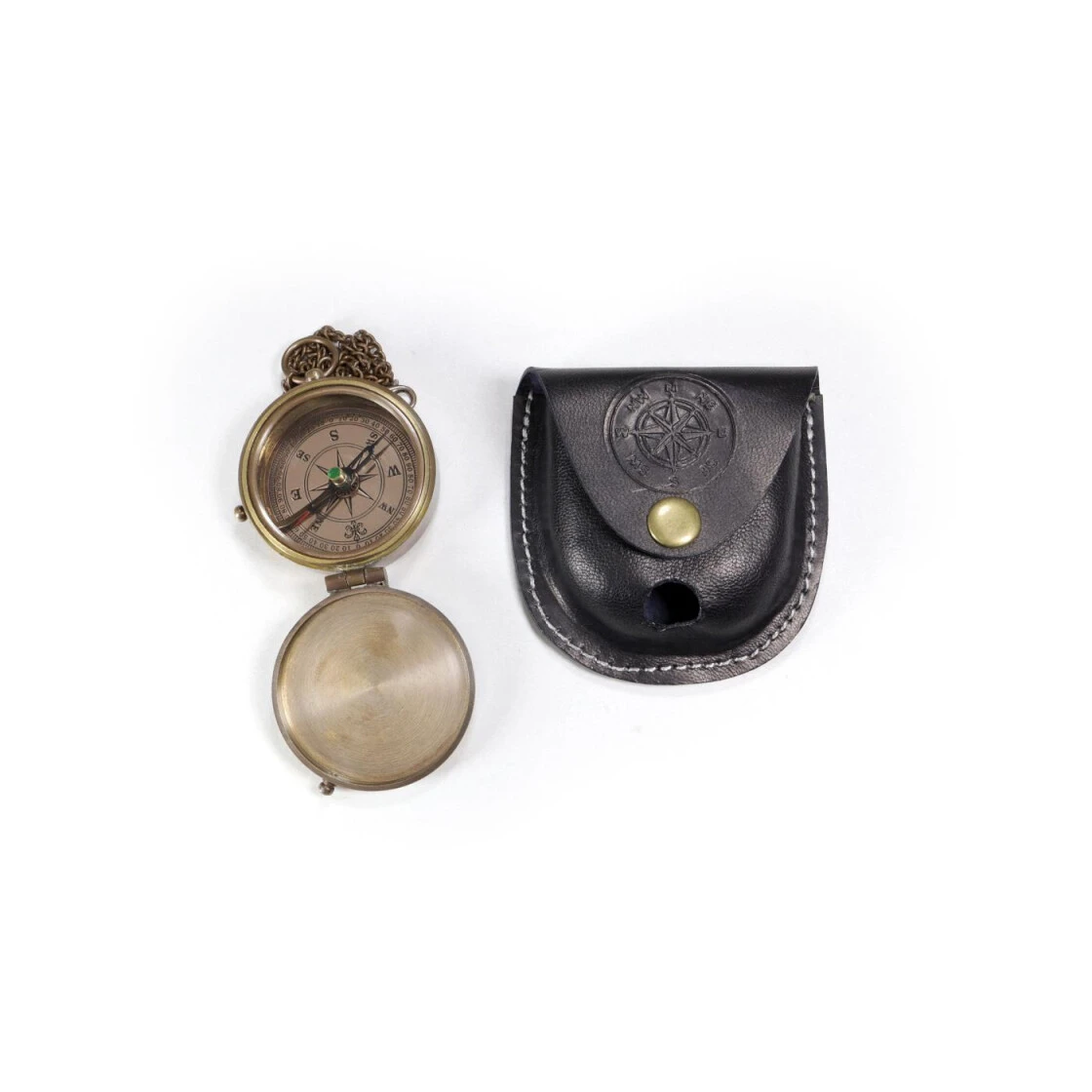 Origin Outdoors Klassischer 'Taschenkompass', Messing 3 Origin Outdoors Klassischer 'Taschenkompass', Messing