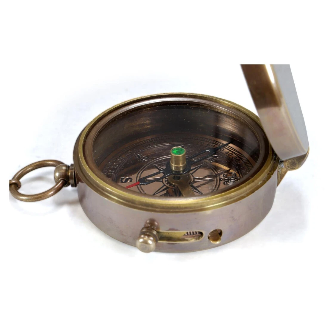 Origin Outdoors Klassischer 'Taschenkompass', Messing 5 Origin Outdoors Klassischer 'Taschenkompass', Messing – Bild 3