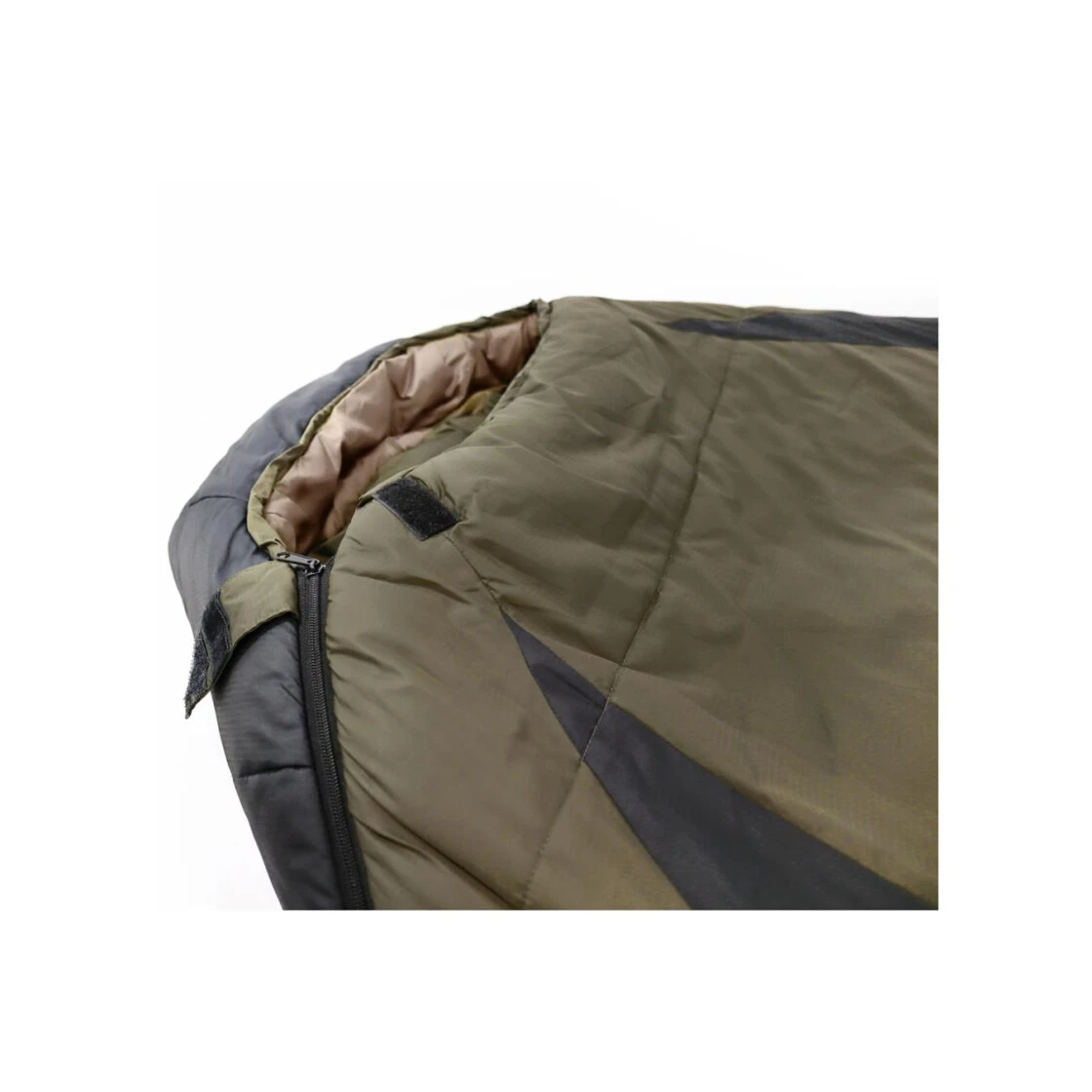 Origin Outdoors Schlafsack 'Frostfall Comfort',Mumienform Oliv-grau 5 Origin Outdoors Schlafsack 'Frostfall Comfort',Mumienform Oliv-grau – Bild 3