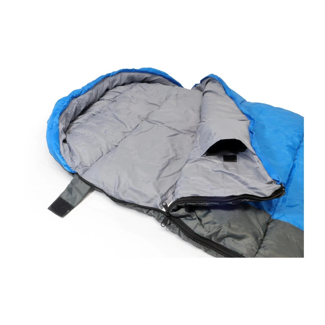 Origin Outdoors Schlafsack 'Sommer' Deckenform Blau-grau 5 Origin Outdoors Schlafsack 'Sommer' Deckenform Blau-grau – Bild 3