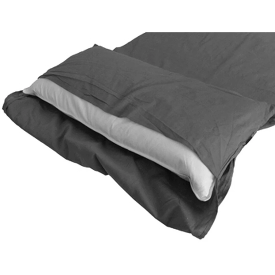 Origin Outdoors Sleeping Liner Baumwolle Deckenform Anthrazit 8 Origin Outdoors Sleeping Liner Baumwolle Deckenform Anthrazit – Bild 6