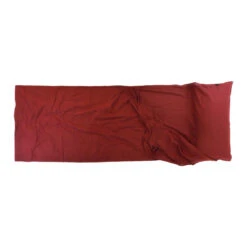Origin Outdoors Sleeping Liner Baumwolle Deckenform Bordeaux