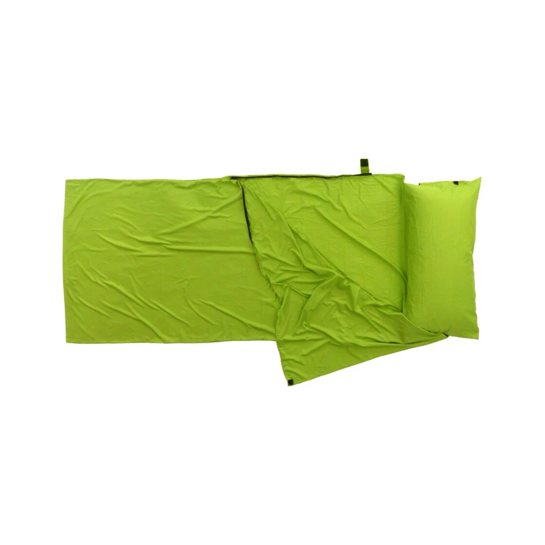 Origin Outdoors Sleeping Liner Mikrofaser Deckenform Grün 7 Origin Outdoors Sleeping Liner Mikrofaser Deckenform Grün – Bild 5