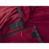 Origin Outdoors Sleeping Liner Mikrofleece Mumienform Bordeaux