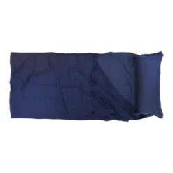 Origin Outdoors Sleeping Liner Seide Deckenform Royalblau