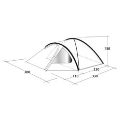 Outwell Zelt 'Cloud' 3 Personen 13 Outwell Zelt 'Cloud' 3 Personen -Freiluft Verkäufe outwell zelt cloud 3 personen7