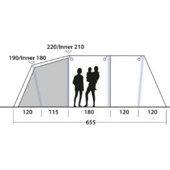 Outwell Zelt 'Parkdale' 6 Personen 14 Outwell Zelt 'Parkdale' 6 Personen -Freiluft Verkäufe outwell zelt parkdale 6 personen8
