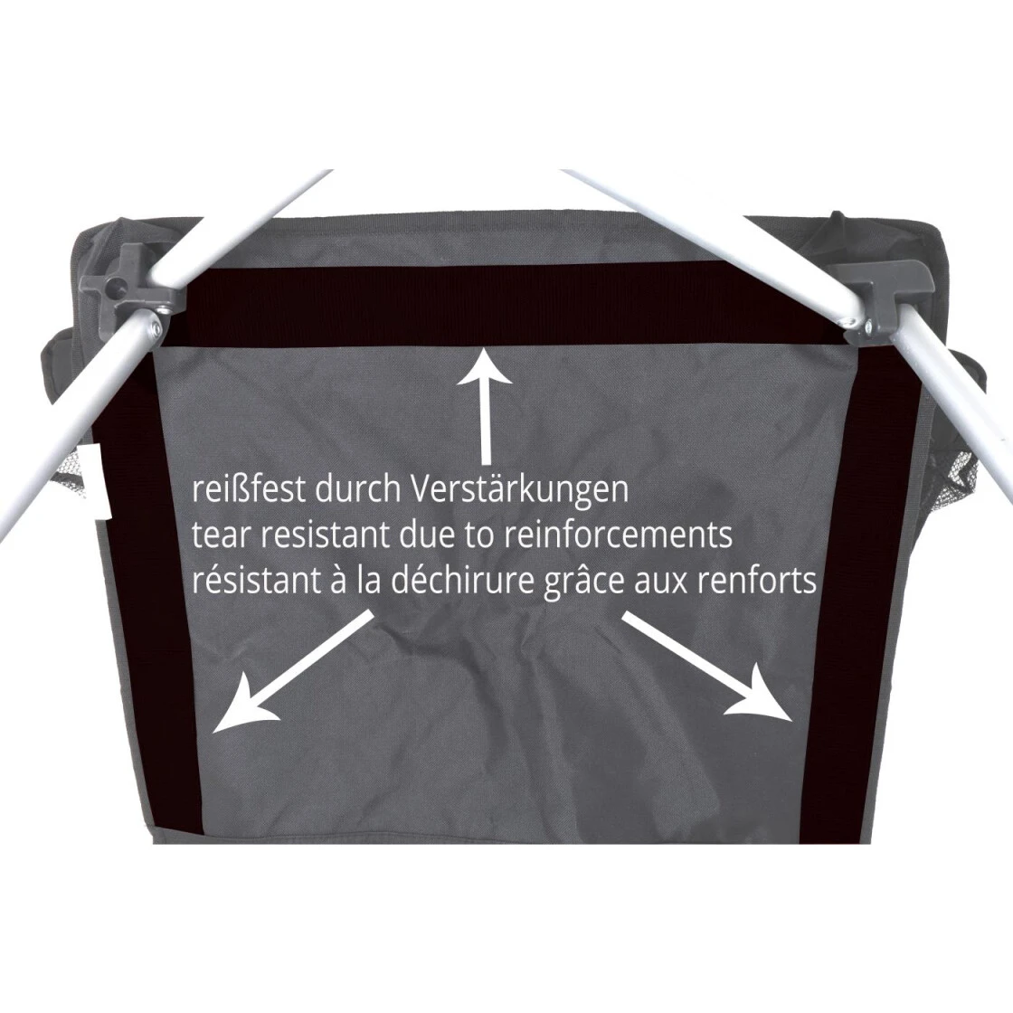 RELAGS Travelchair 'Komfort', Schwarz 4 RELAGS Travelchair 'Komfort', Schwarz – Bild 2