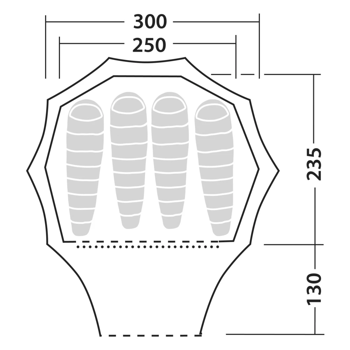 Robens Zelt 'Green Cone' 4 Personen 10 Robens Zelt 'Green Cone' 4 Personen – Bild 8