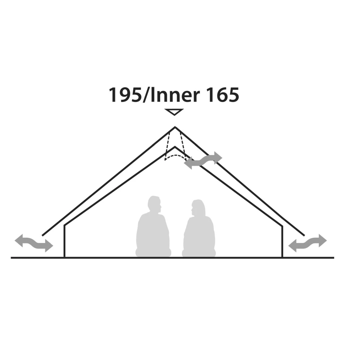Robens Zelt 'Green Cone' 4 Personen 9 Robens Zelt 'Green Cone' 4 Personen – Bild 7