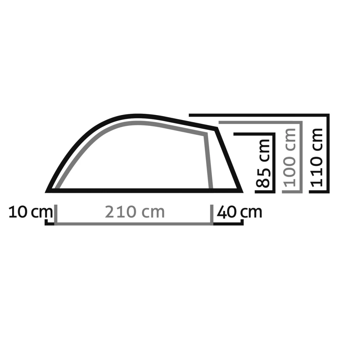 Salewa Zelt 'Litetrek' 2 Personen 4 Salewa Zelt 'Litetrek' 2 Personen – Bild 2
