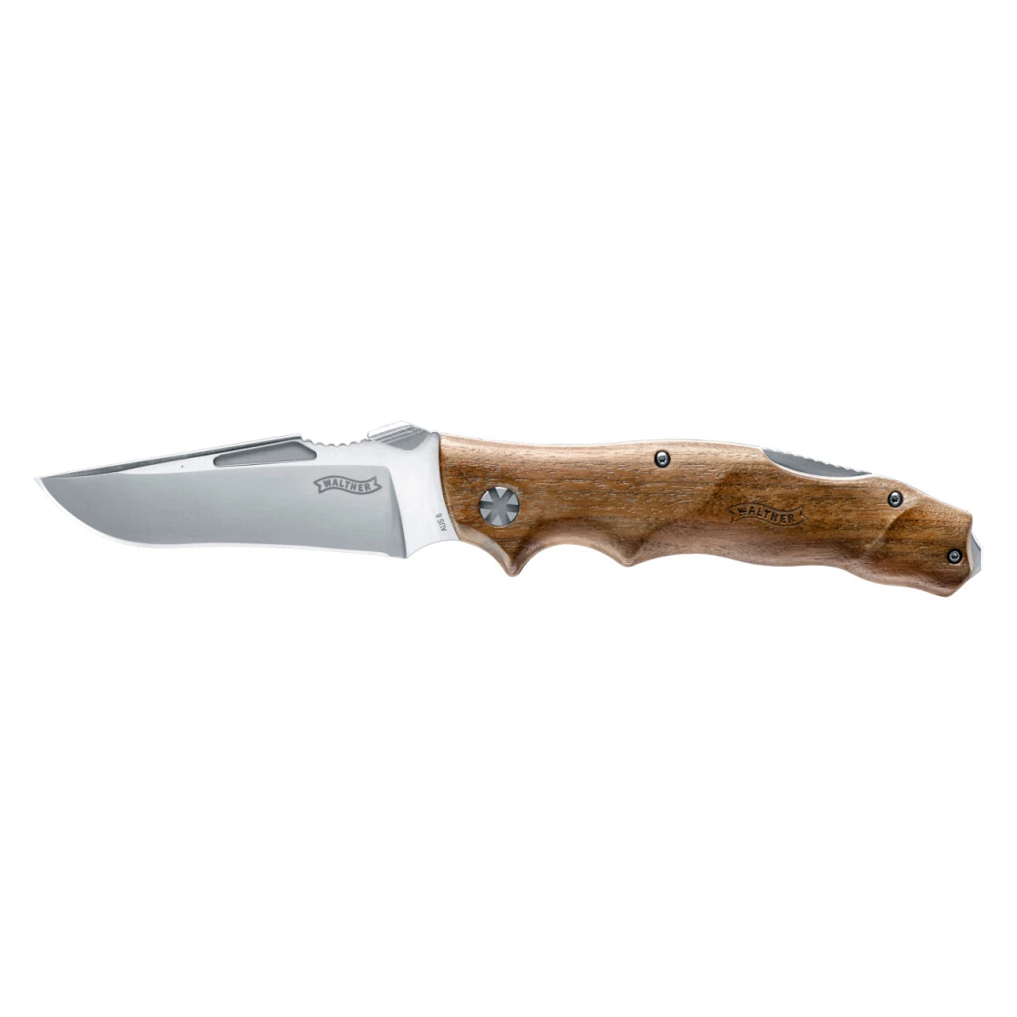 Walther Messer 'Adventure Folder Wood' Walnussholz AFW 3 Walther Messer 'Adventure Folder Wood' Walnussholz AFW